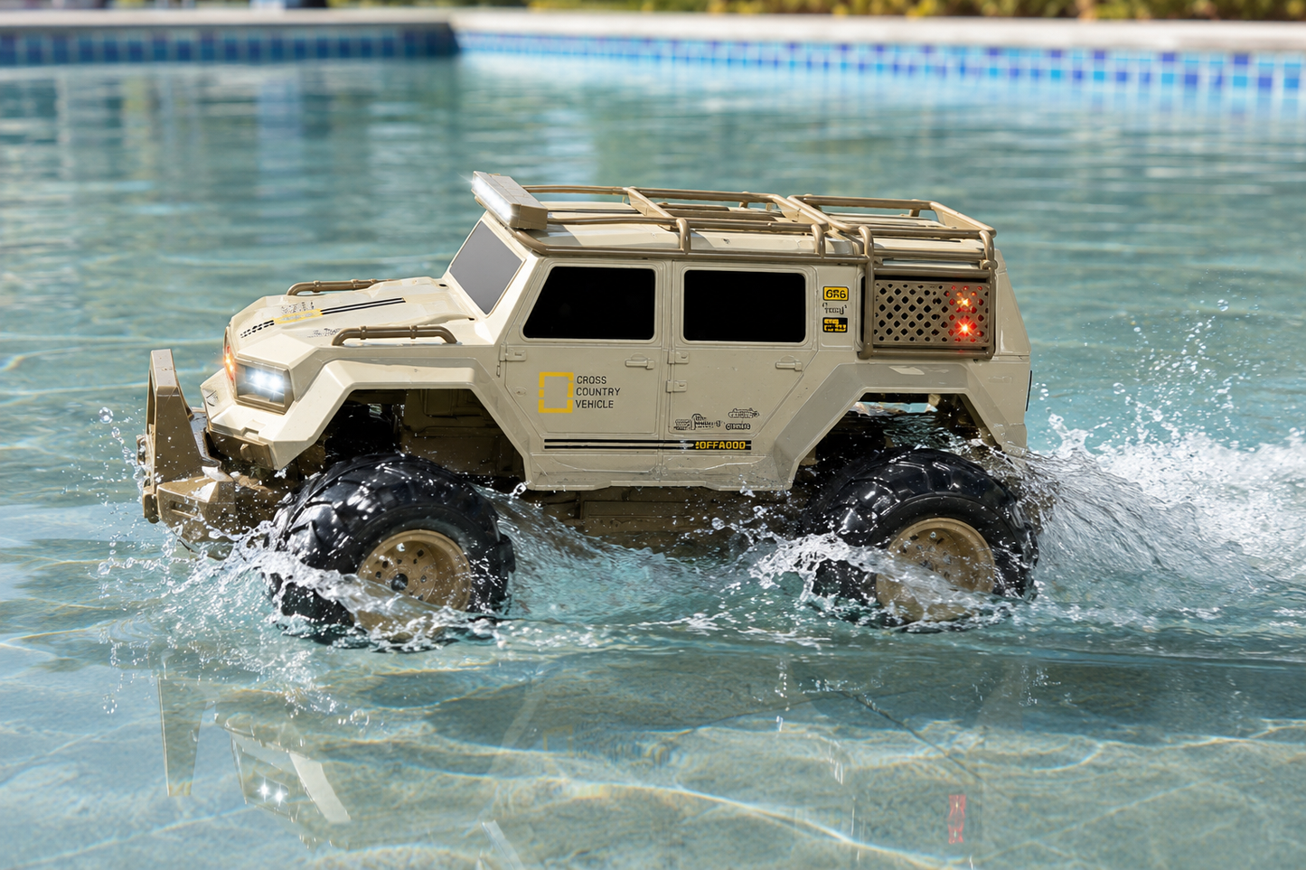 TrailFin Amphibious RC Truck
