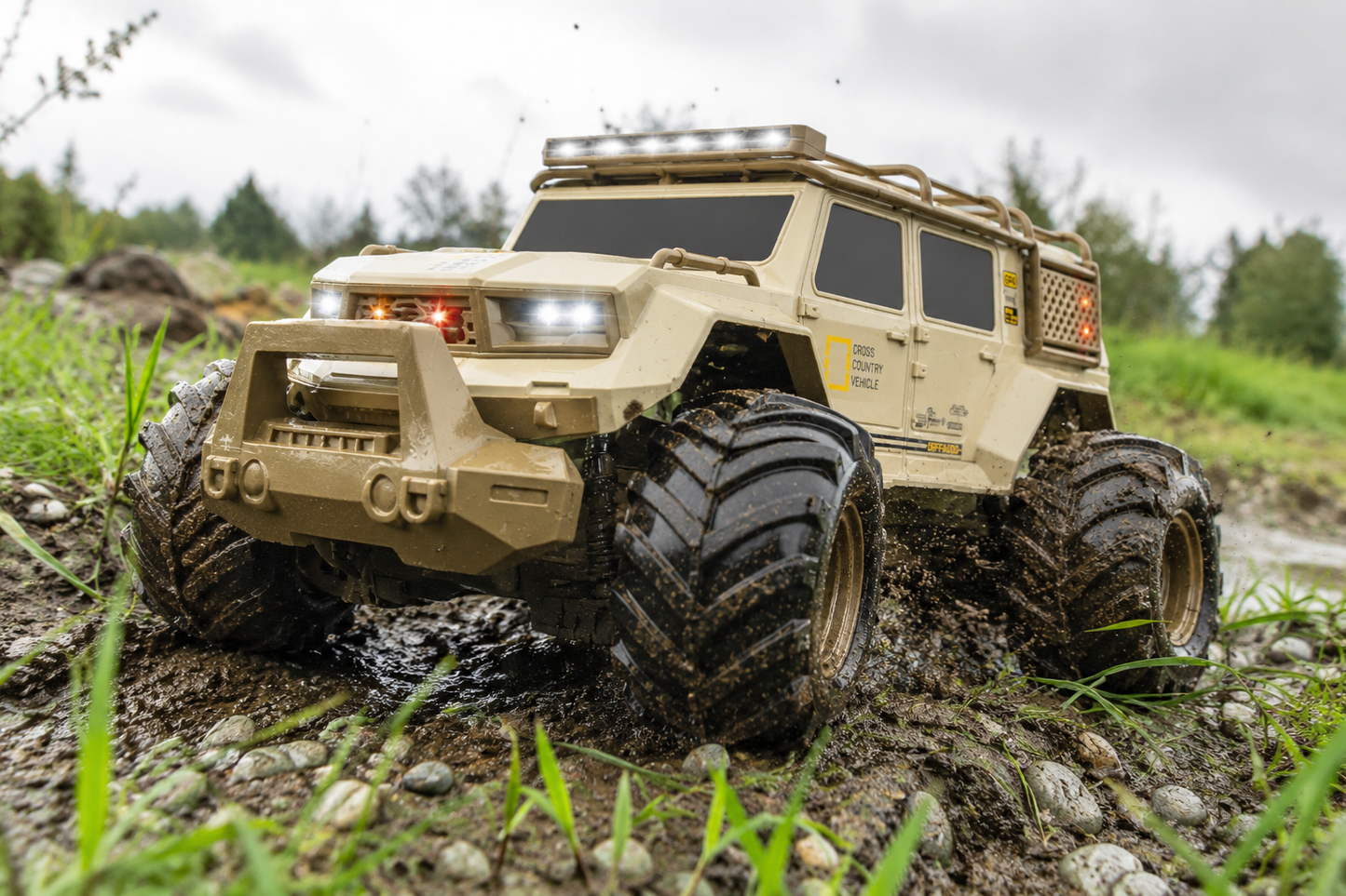 TrailFin Amphibious RC Truck